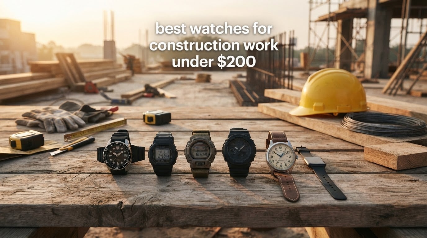 best watches for construction work under $200