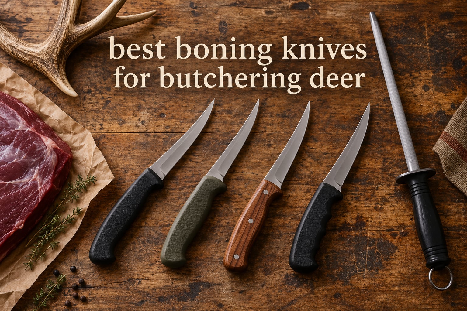 best boning knives for butchering deer