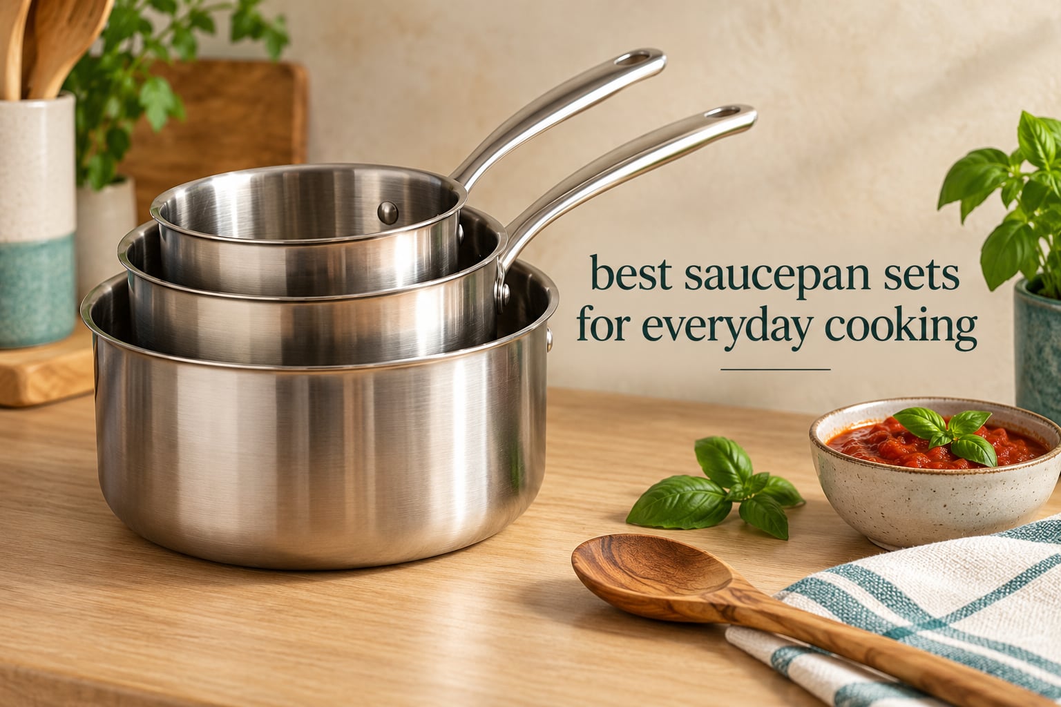 best saucepan sets for everyday cooking