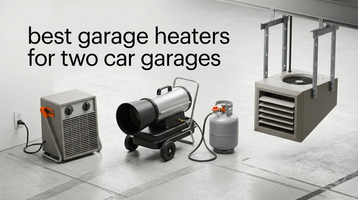 best garage heaters for two car garages