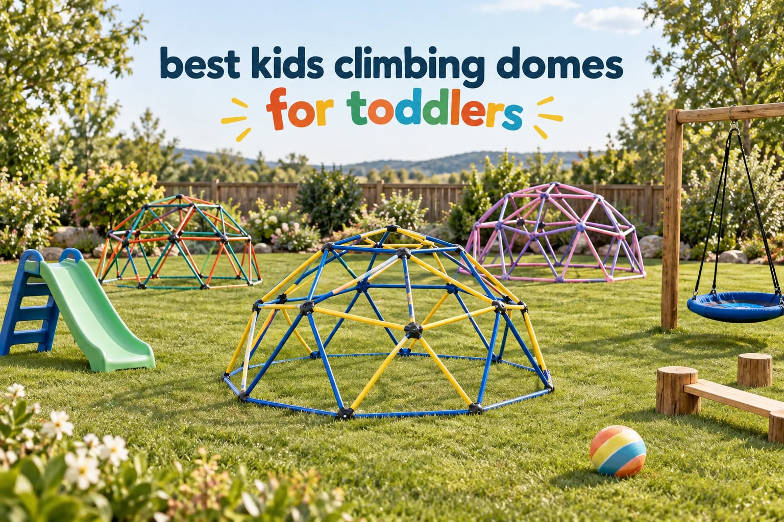 best kids climbing domes for toddlers