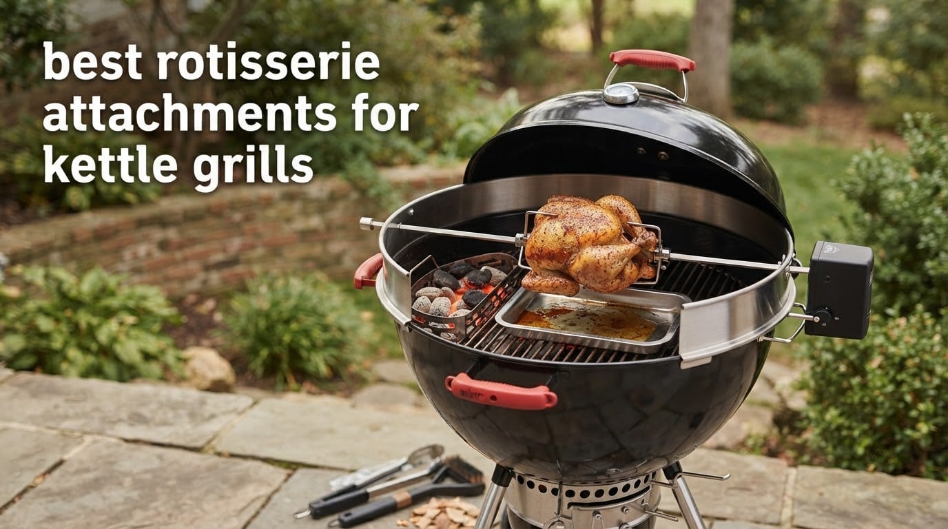 best rotisserie attachments for kettle grills