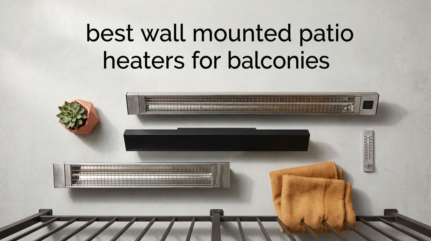 best wall mounted patio heaters for balconies