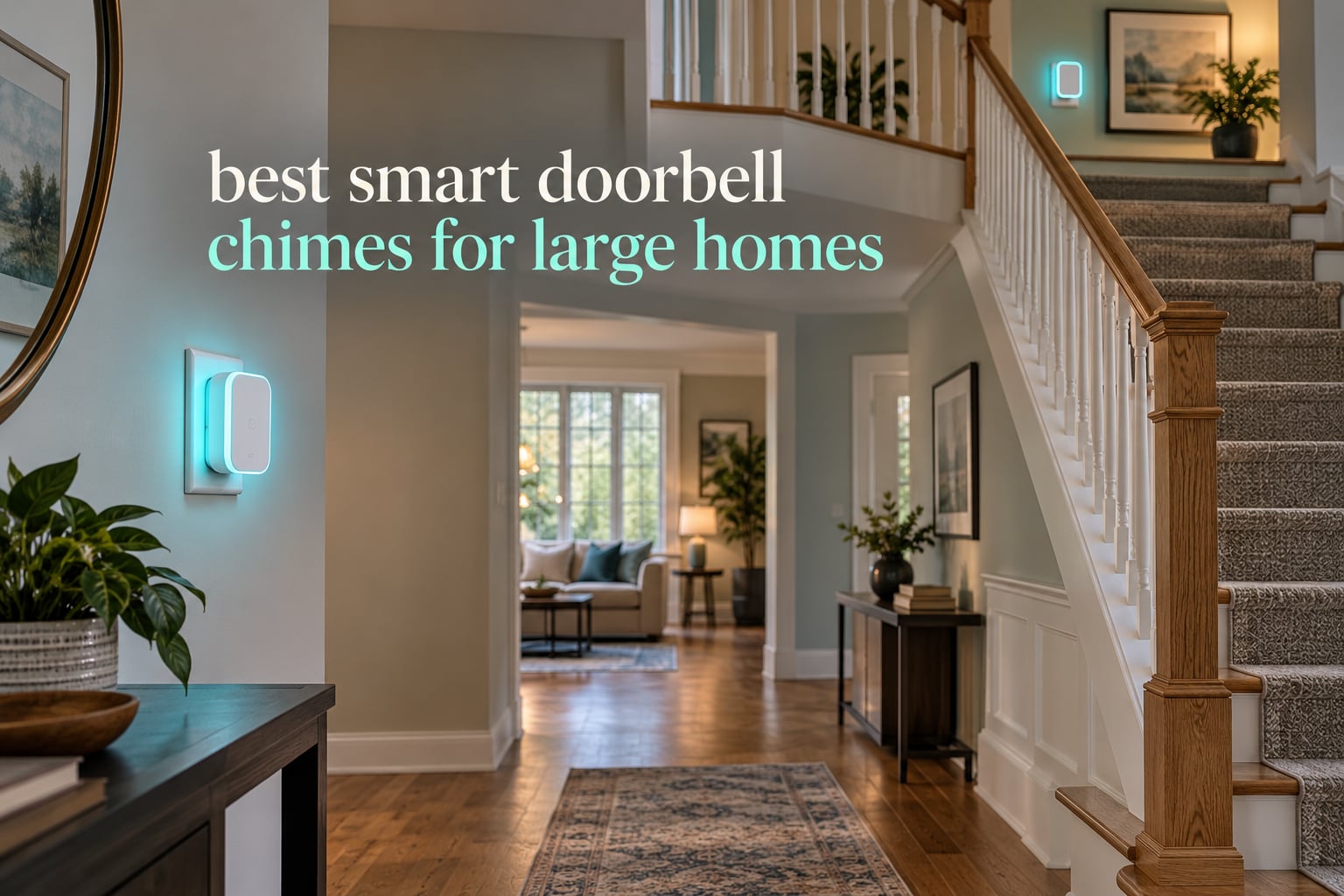 best smart doorbell chimes for large homes