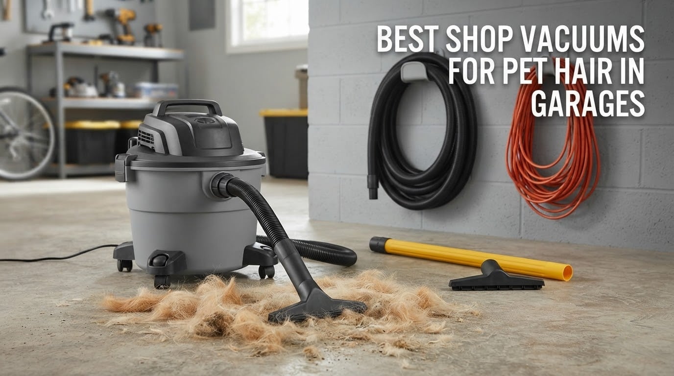 best shop vacuums for pet hair in garages