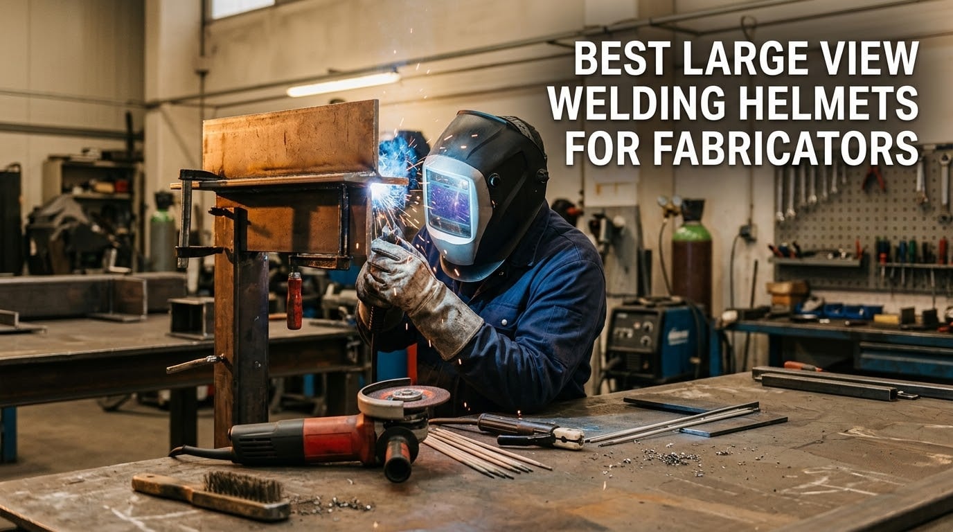 best large view welding helmets for fabricators