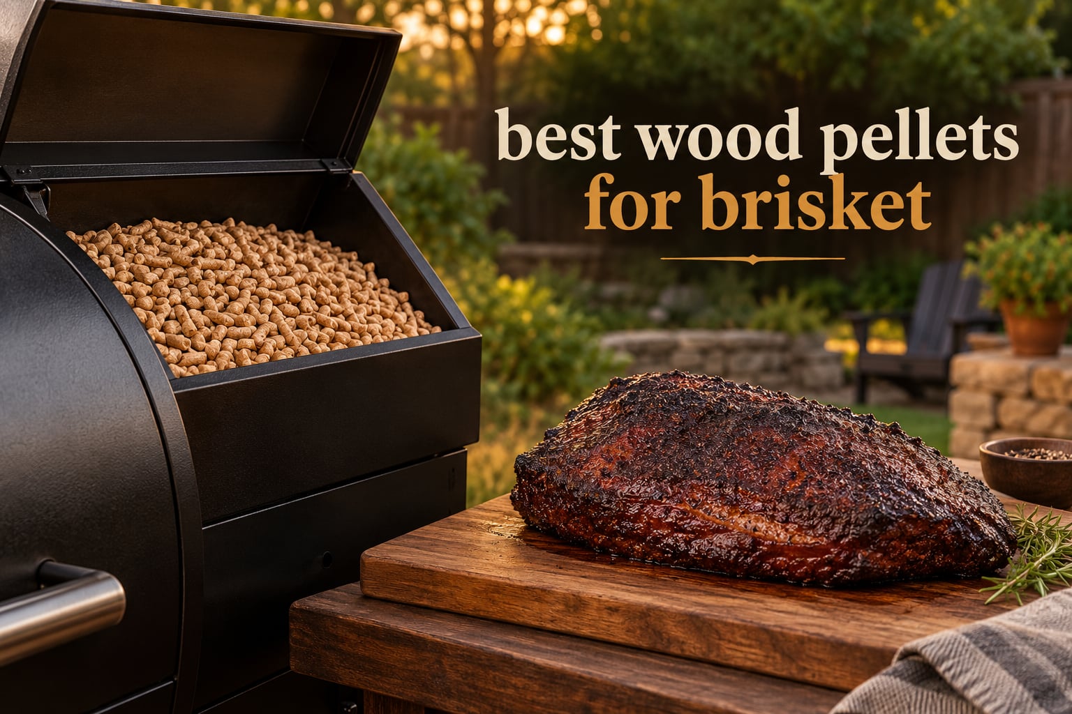 best wood pellets for brisket