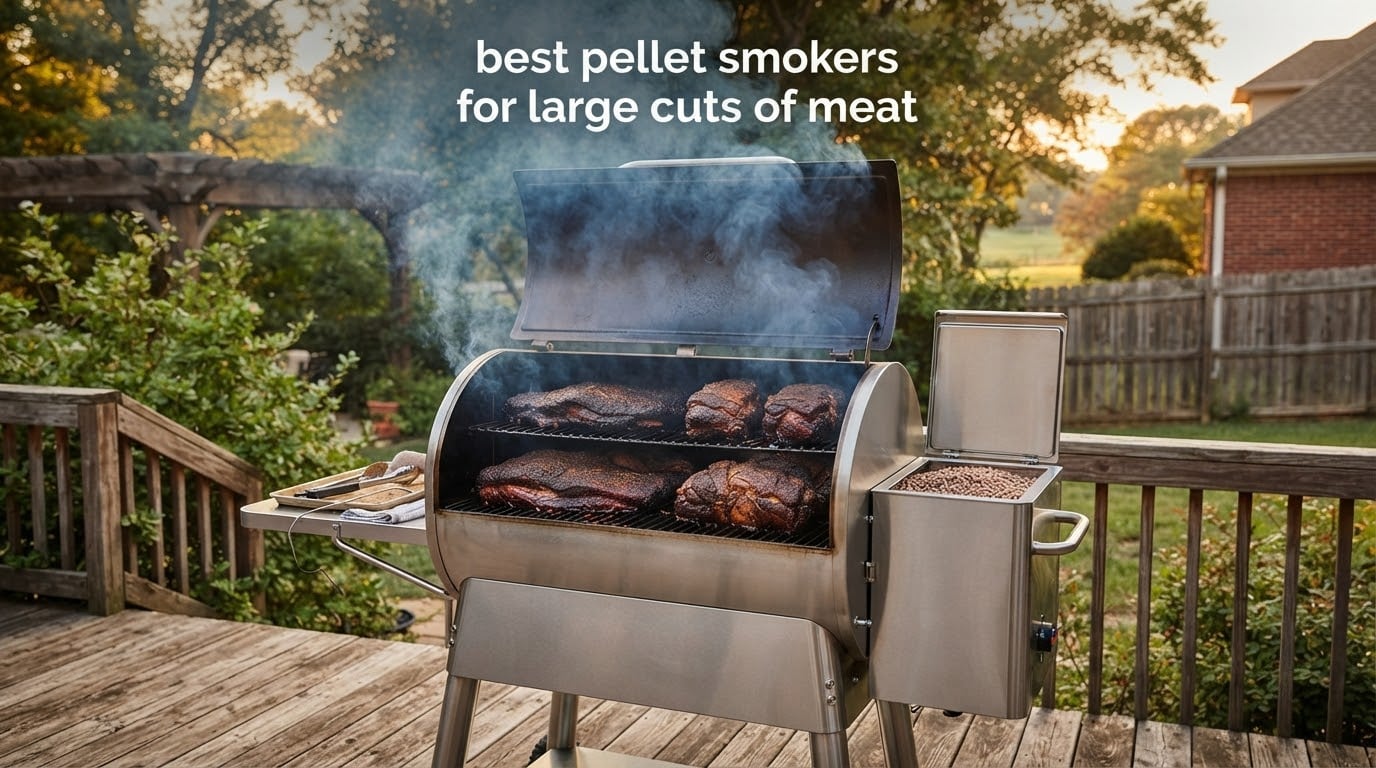 best pellet smokers for large cuts of meat