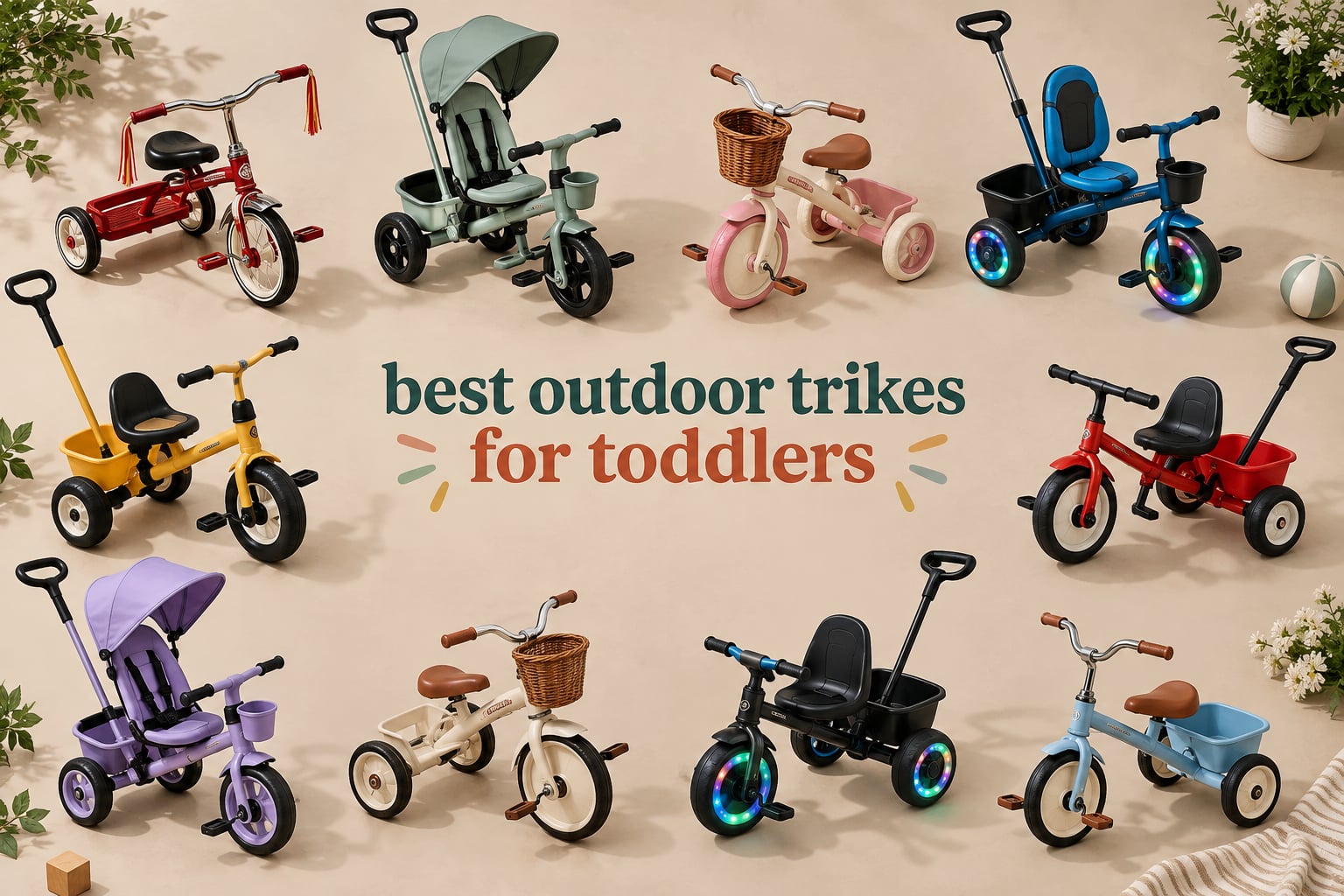 best outdoor trikes for toddlers