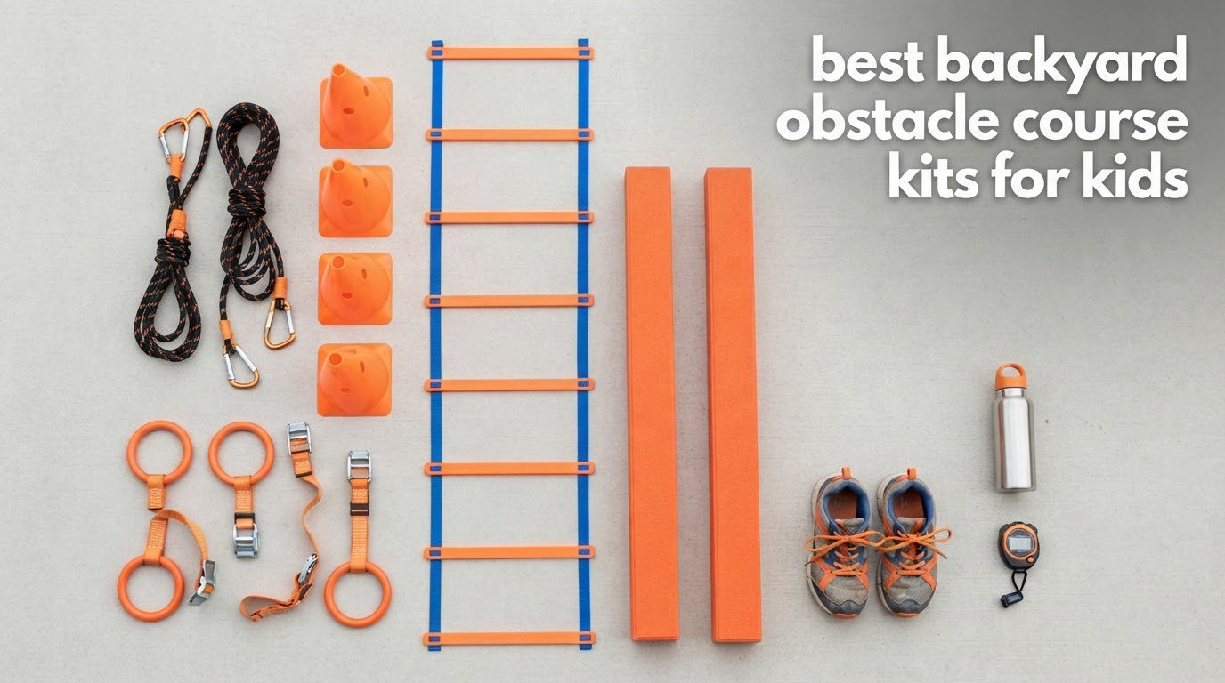 best backyard obstacle course kits for kids