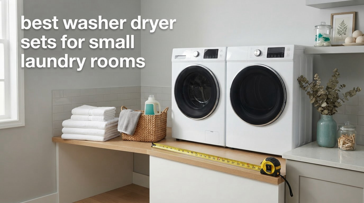 best washer dryer sets for small laundry rooms