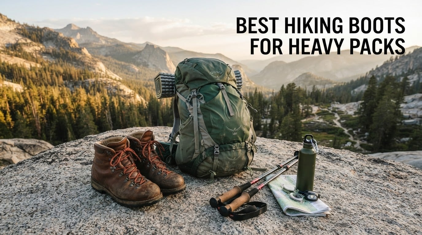 best hiking boots for heavy packs