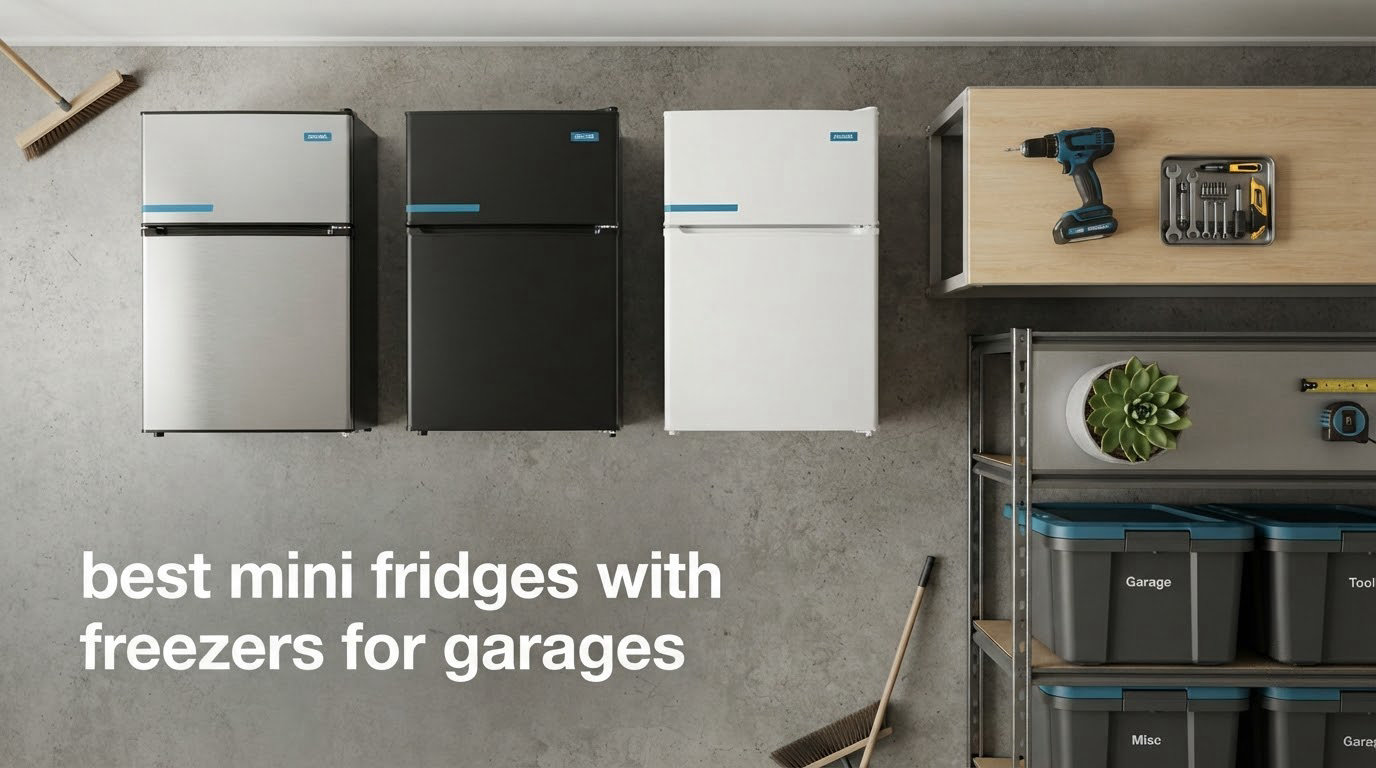 best mini fridges with freezers for garages