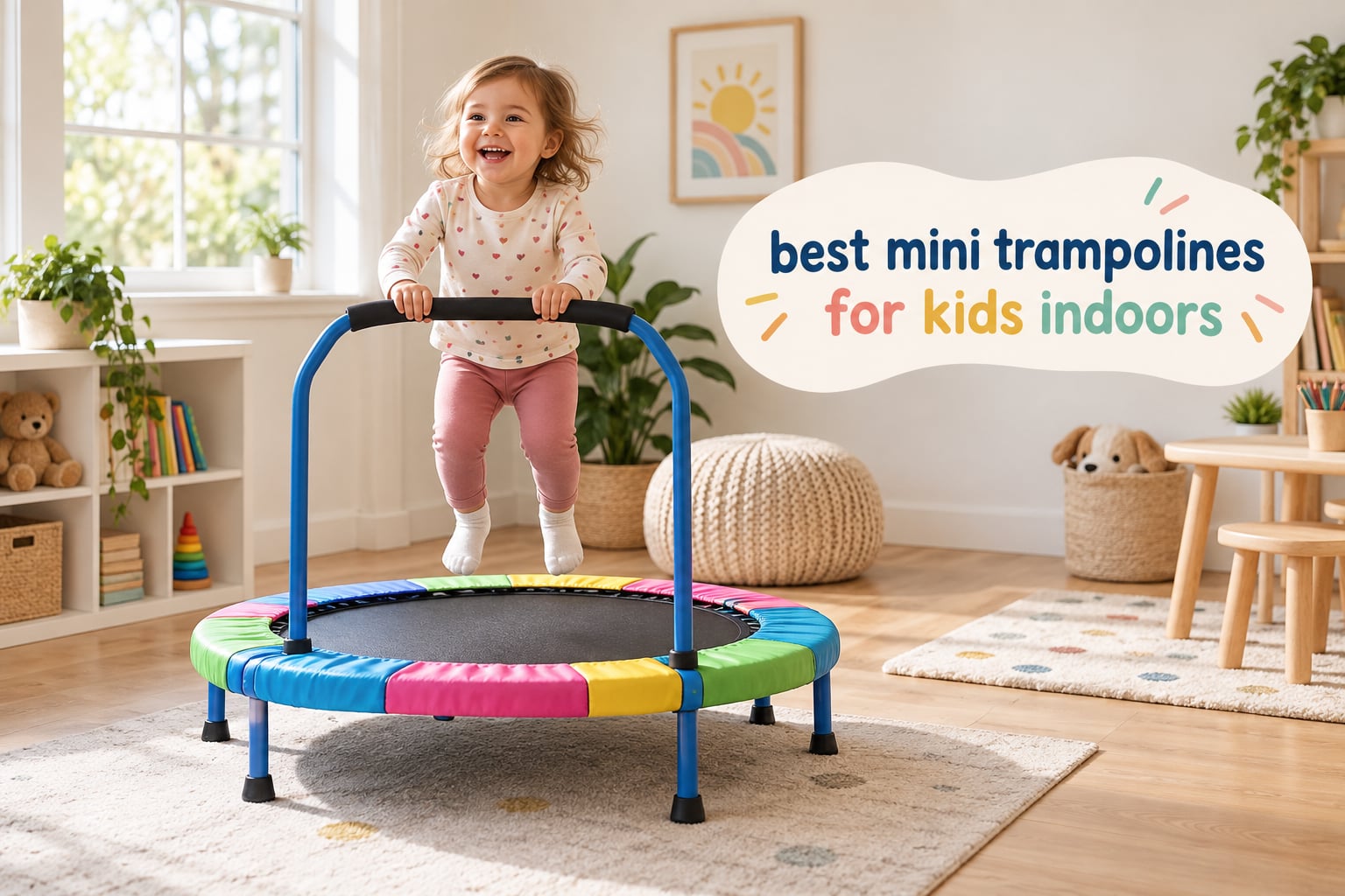 best mini trampolines for kids indoors