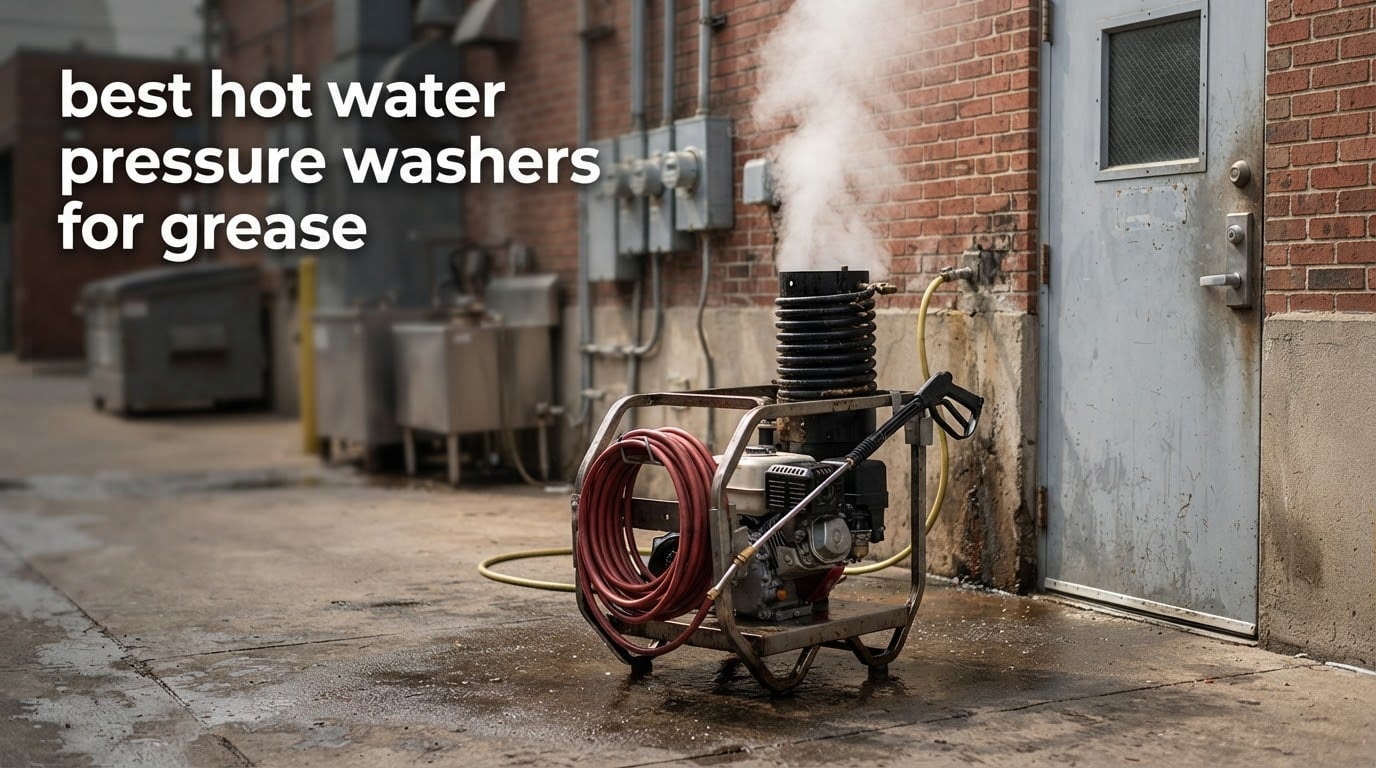best hot water pressure washers for grease