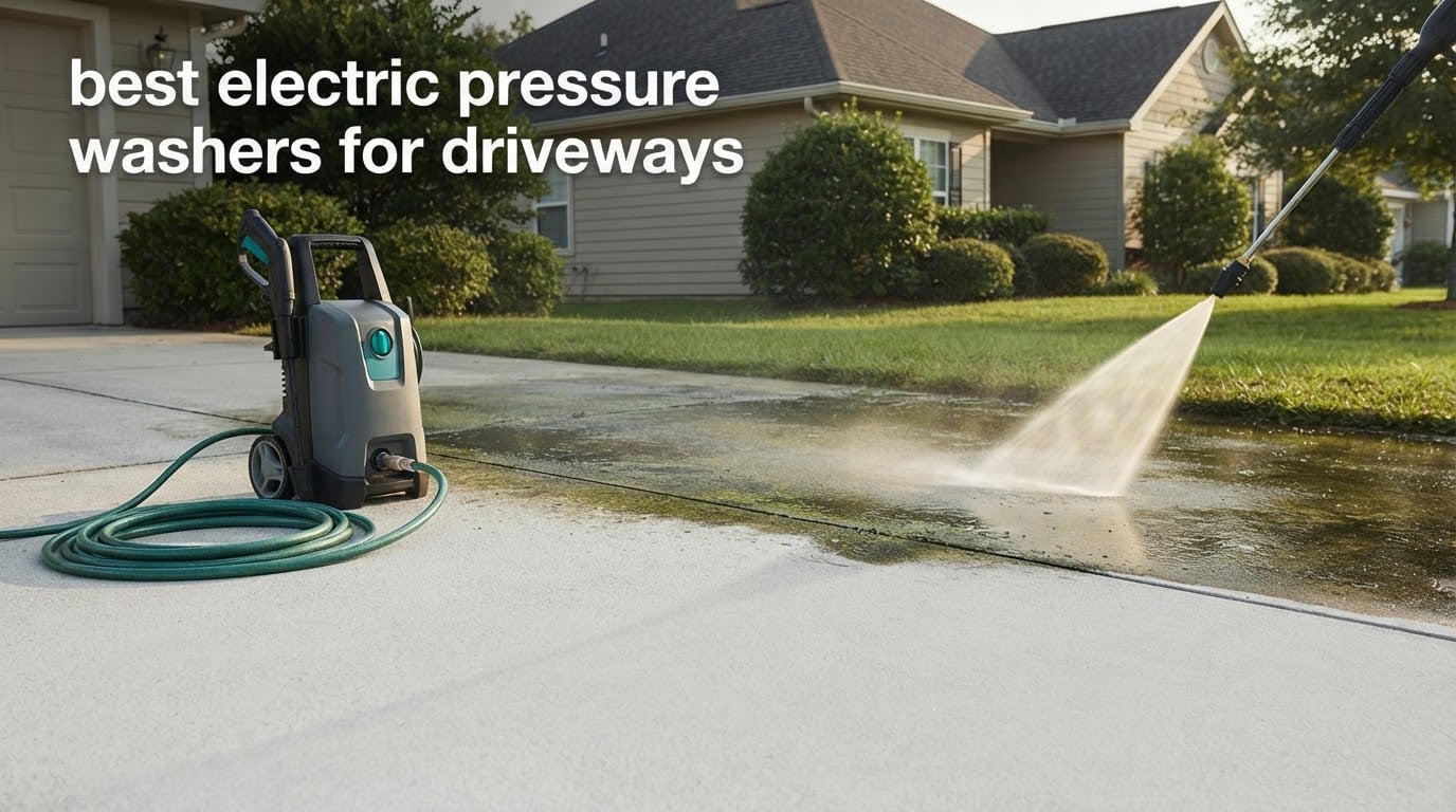 best electric pressure washers for driveways