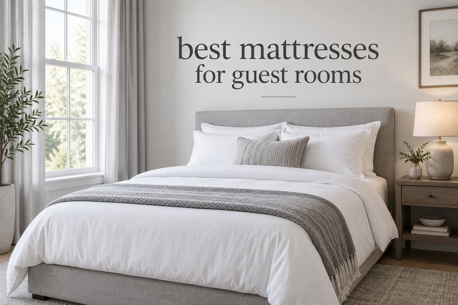 best mattresses for guest rooms