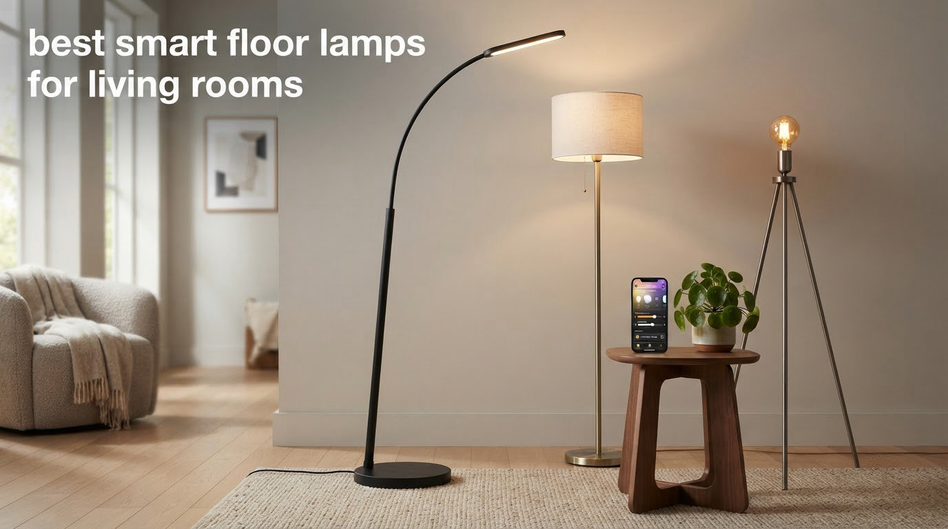 best smart floor lamps for living rooms