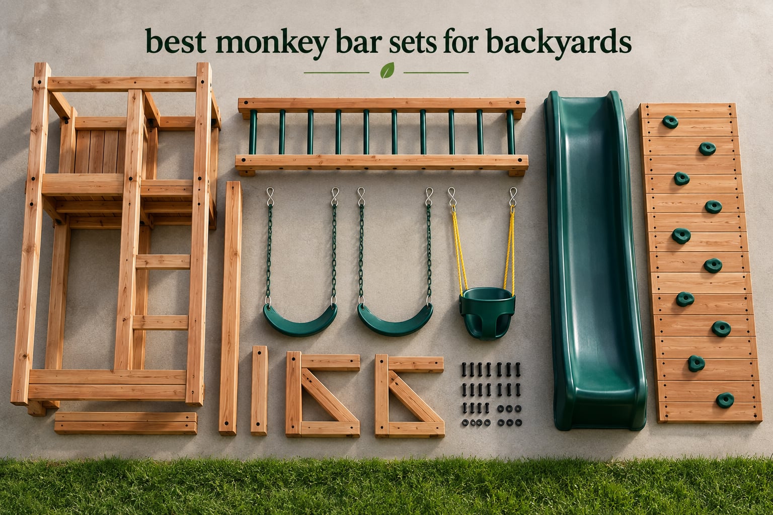 best monkey bar sets for backyards