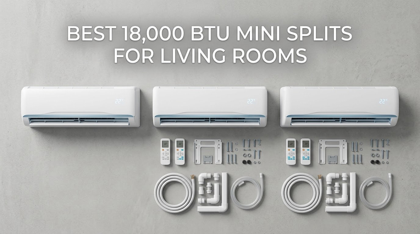 best 18000 btu mini splits for living rooms