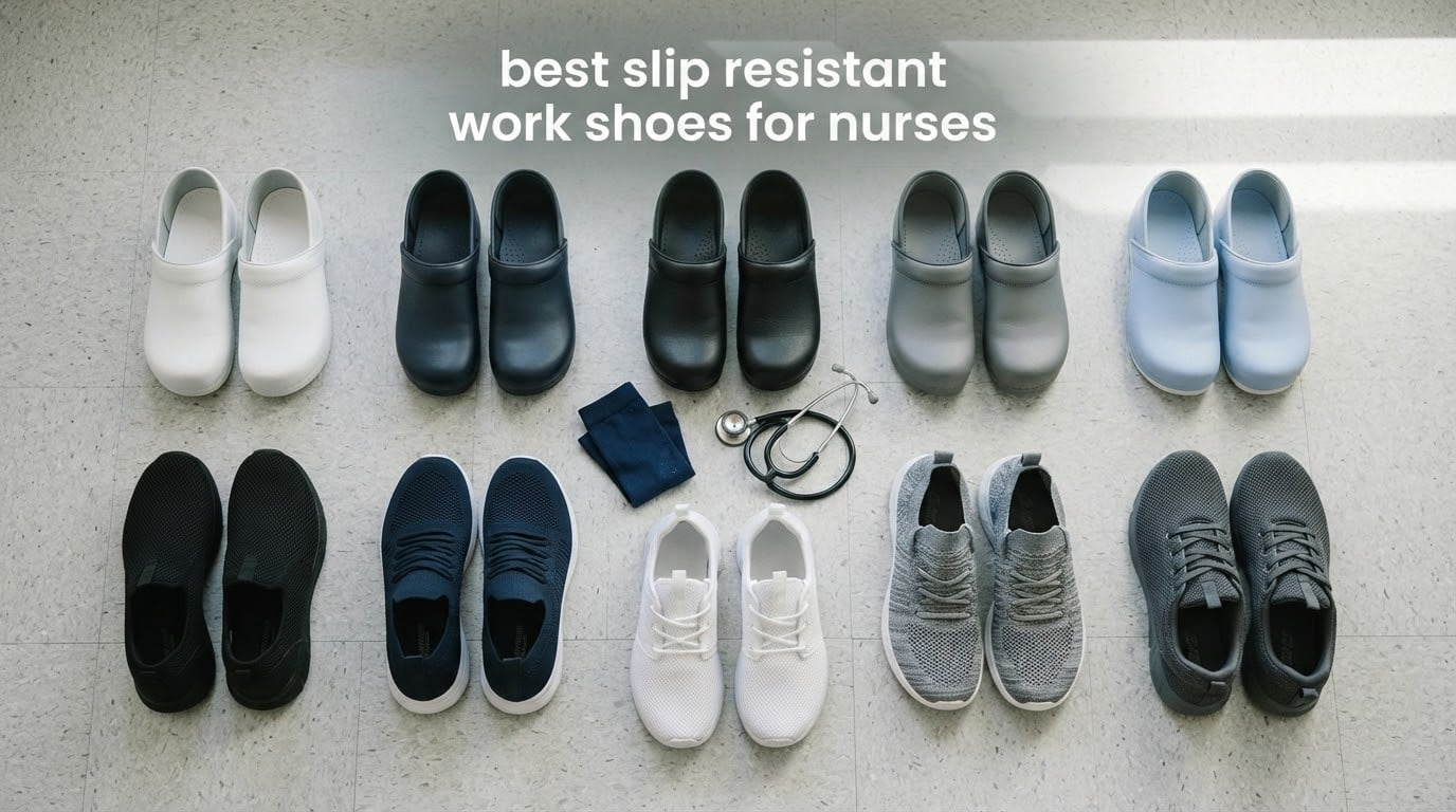 best slip resistant work shoes for nurses