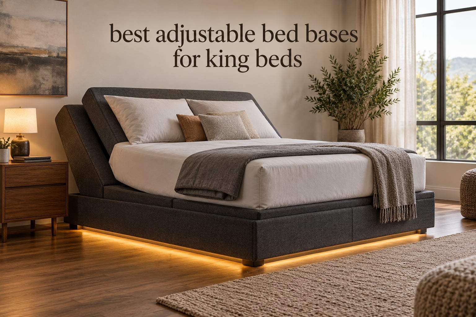best adjustable bed bases for king beds