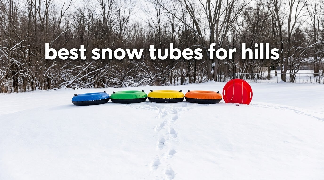 best snow tubes for hills