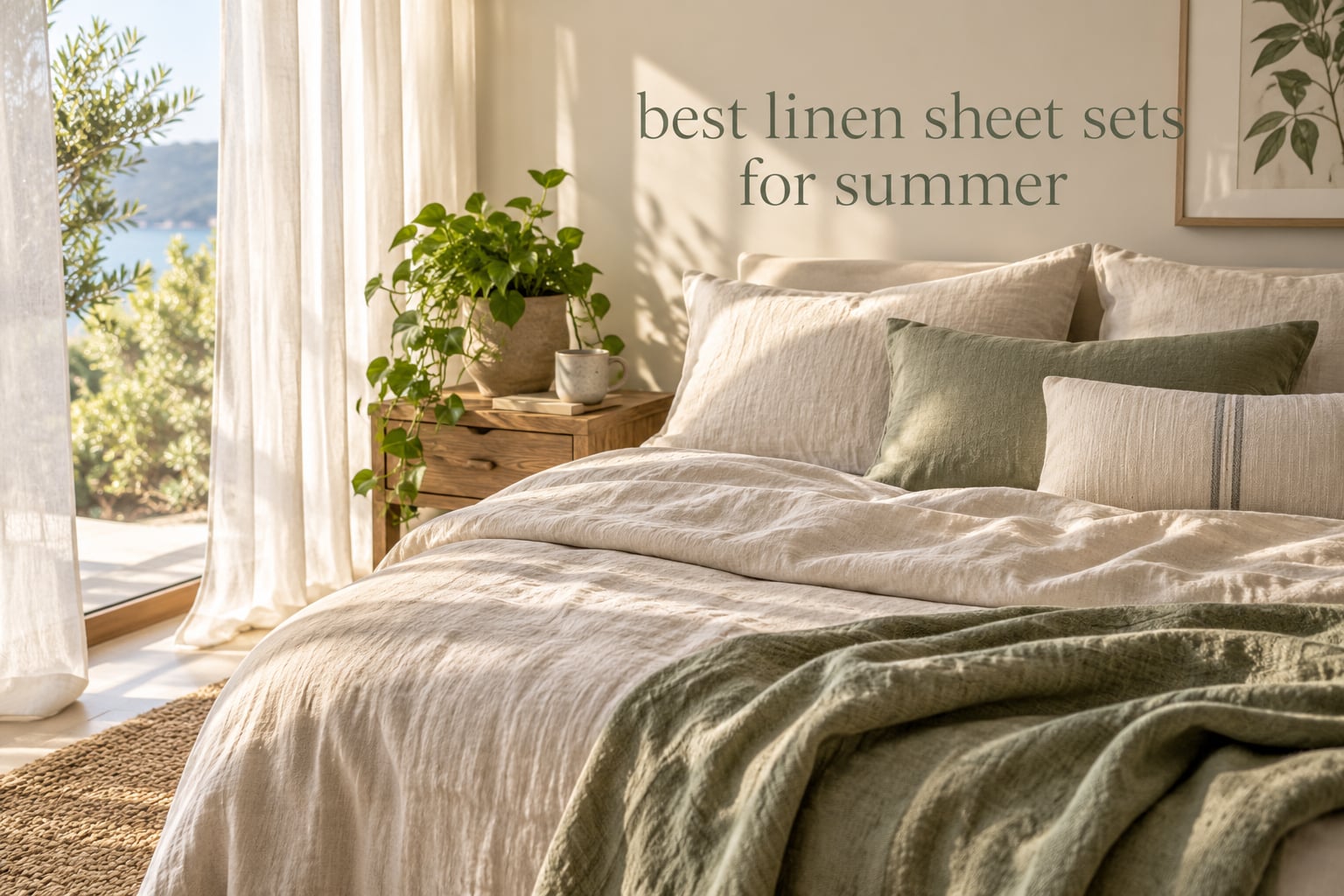 best linen sheet sets for summer
