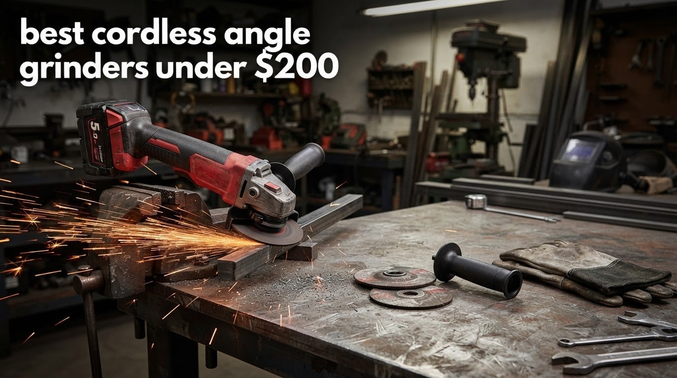 best cordless angle grinders under $200