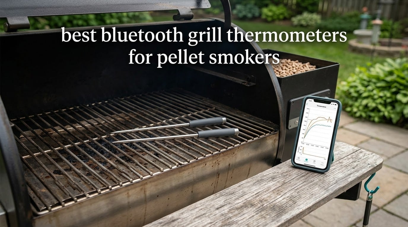 best bluetooth grill thermometers for pellet smokers