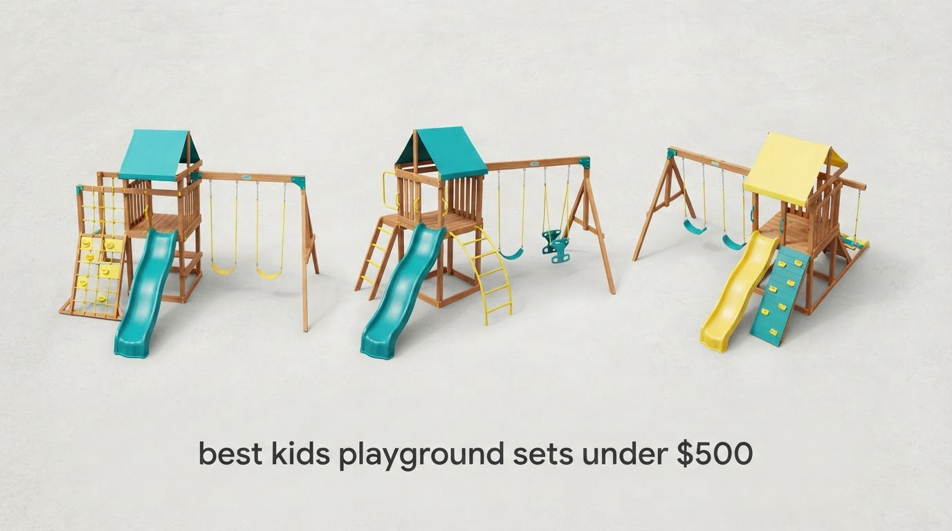 best kids playground sets under $500