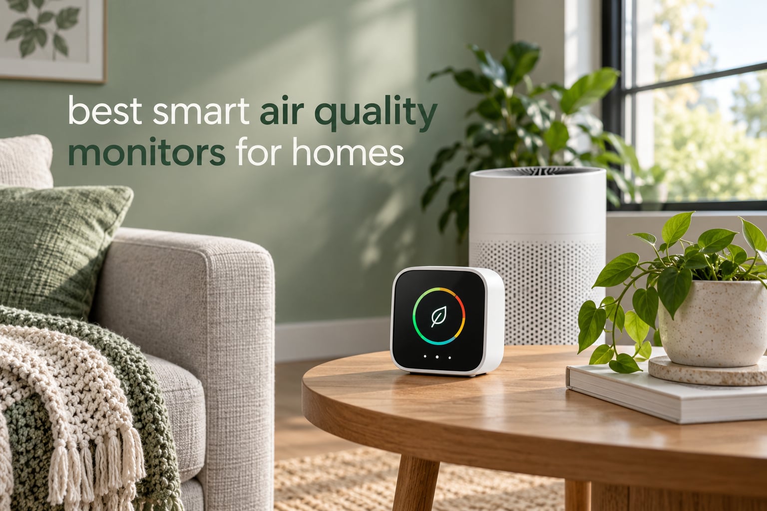 best smart air quality monitors for homes