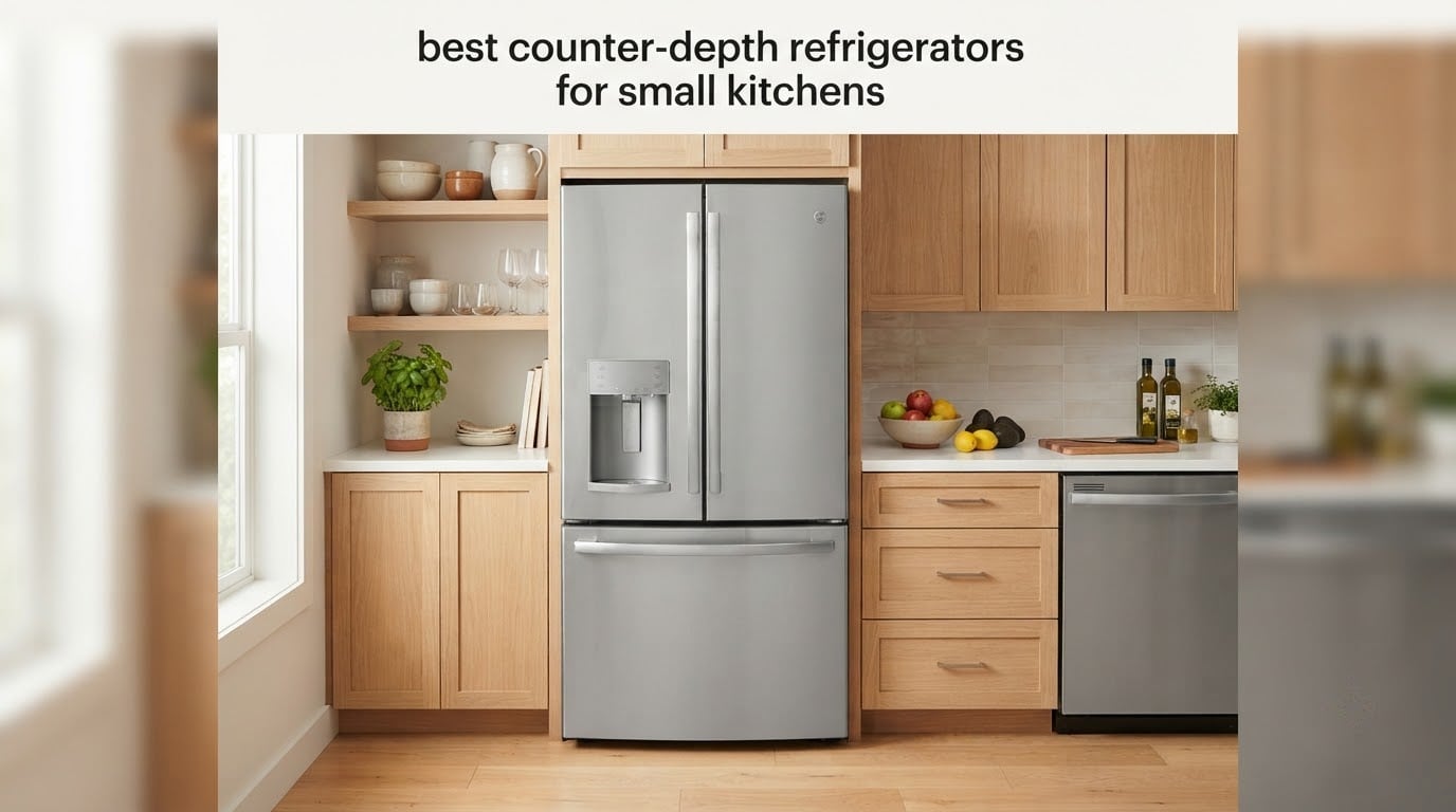 best counter-depth refrigerators for small kitchens