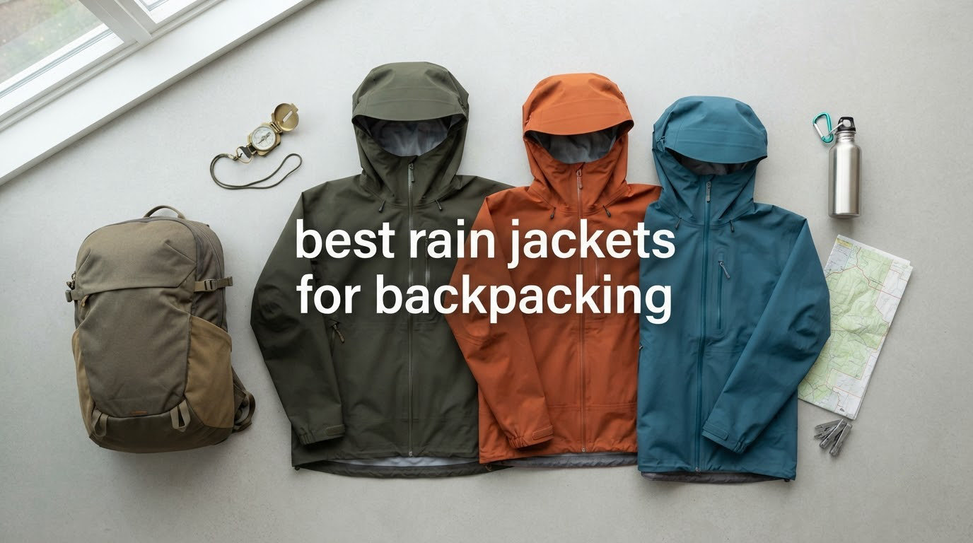 best rain jackets for backpacking