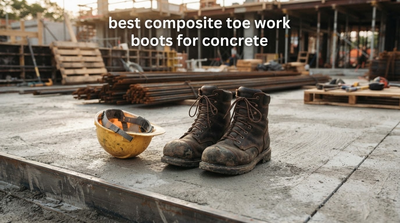 best composite toe work boots for concrete