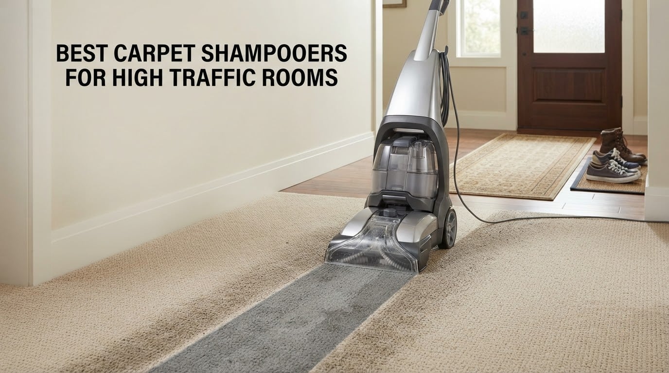 best carpet shampooers for high traffic rooms