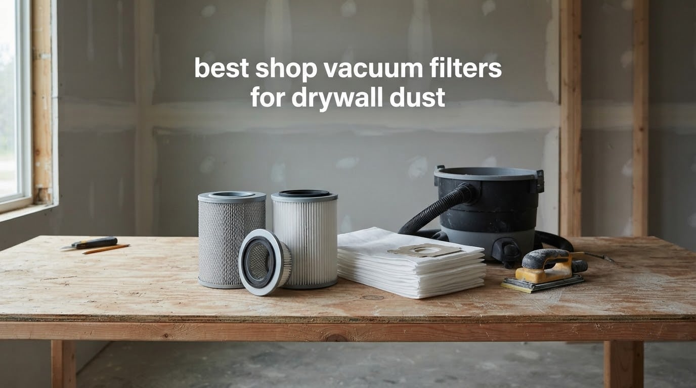 best shop vacuum filters for drywall dust