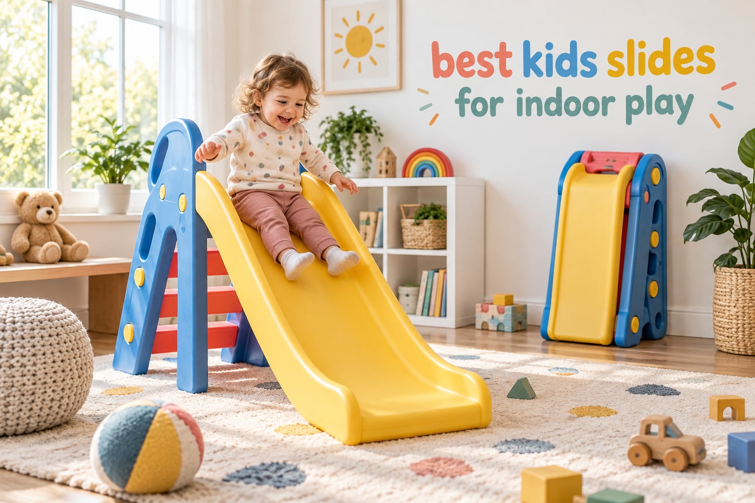 best kids slides for indoor play