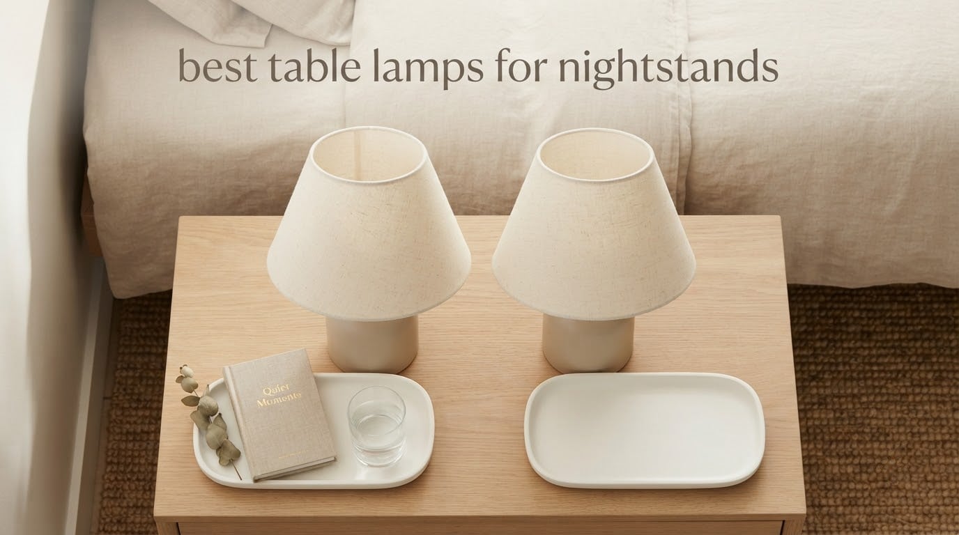 best table lamps for nightstands