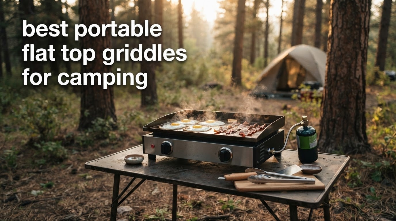best portable flat top griddles for camping