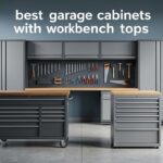 best garage cabinets with workbench tops